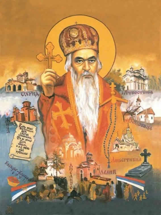 San Nikolaj (Velimirović), vescovo di Ohrid e Žiča
